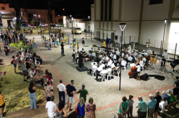 Foto - Reinauguração da Praça Cavalheiro Virgínio Lunardi