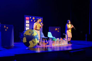 Foto - Alunos da Rede Municipal participam do Projeto A Hora do Conto em Todos os Cantos