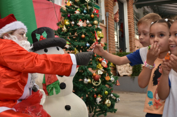 Foto - Festa de Natal dos alunos do CEI José Luiz Amat