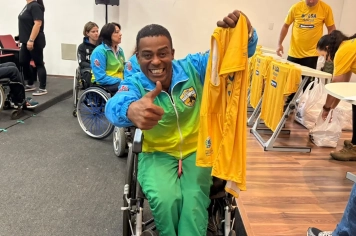 Foto - Bolsa Atleta - Entrega das camisetas 2026