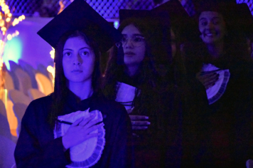 Foto - Formatura de encerramento dos 9º anos do ensino fundamental II e EMEJA dia 13 de dezembro de 2024