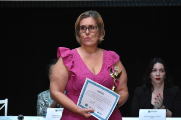Foto - Premiação da Olimpíada Literária da Língua Portuguesa e da 1ª Olimpíada de Matemática