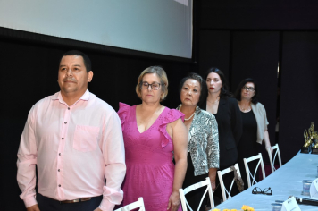 Foto - Premiação da Olimpíada Literária da Língua Portuguesa e da 1ª Olimpíada de Matemática