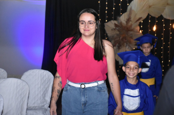 Foto - Formatura de encerramento dos 5º anos do ensino fundamental dia 11 de dezembro de 2024