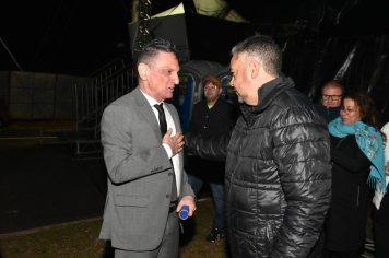 Foto - Botucatu 170 anos - Show Paulo Miklos + Orquestra Sinfônica Municipal de Botucatu + Orquestra Sinfônica Lyra Mojimiriana + Maestro Carlos Lima*