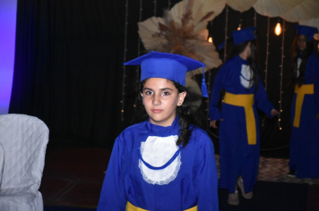 Foto - Formatura de encerramento dos 5º anos do ensino fundamental dia 11 de dezembro de 2024