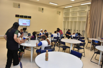 Foto - Educação e Sesi iniciam curso de Robótica para alunos da Rede Municipal de Ensino