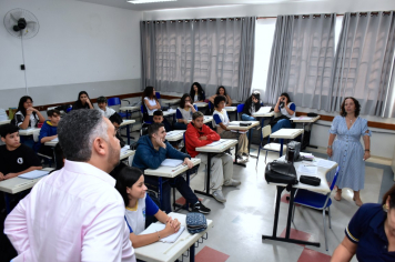 Foto - Retorno às aulas - Ano letivo 2025