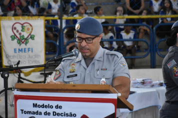 Foto - Proerd 2024 realiza Formatura de alunos da Rede de Ensino de Botucatu