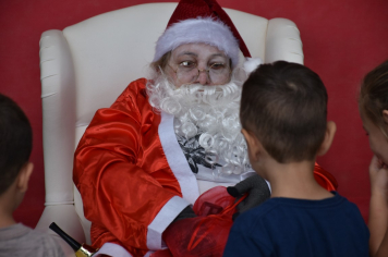Foto - Festa de Natal dos alunos do CEI José Luiz Amat