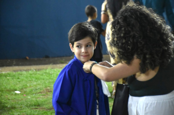 Foto - Formatura de encerramento dos 5º anos do ensino fundamental dia 11 de dezembro de 2024