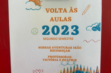 Volta às aula...