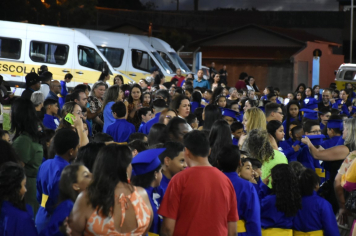 Foto - Formatura de encerramento dos 5º anos do ensino fundamental dia 11 de dezembro de 2024