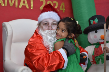 Foto - Festa de Natal dos alunos do CEI José Luiz Amat