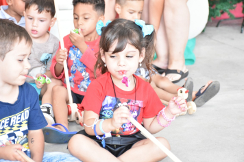 Foto - Festa de Natal dos alunos do CEI José Luiz Amat