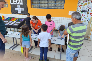 Foto - Encerramento do Projeto Jeep e Eletivas na EMEFI Leonor Bicudo Vizenzzotto