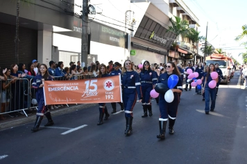 Foto - Aniversário de Botucatu - Ato Cívico e Desfile