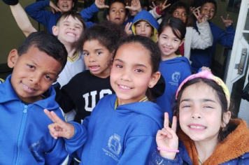 Foto - Alunos da Rede Municipal participam do Projeto A Hora do Conto em Todos os Cantos
