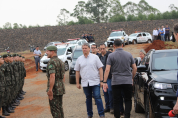 Foto - Inauguração Barragem Prefeito Plínio Paganini