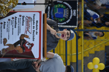 Foto - Proerd 2024 realiza Formatura de alunos da Rede de Ensino de Botucatu