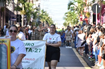 Foto - Aniversário de Botucatu - Ato Cívico e Desfile