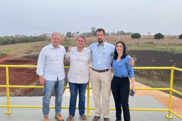 Foto - Inauguração Barragem Prefeito Plínio Paganini
