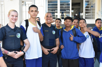 Foto - Lançamento Oficial do Grupamento Escolar Comunitário