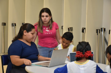 Foto - Educação e Sesi iniciam curso de Robótica para alunos da Rede Municipal de Ensino