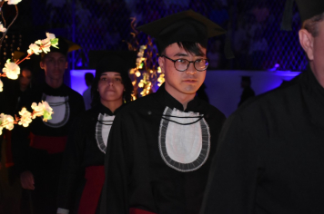 Foto - Formatura de encerramento dos 9º anos do ensino fundamental II e EMEJA dia 13 de dezembro de 2024