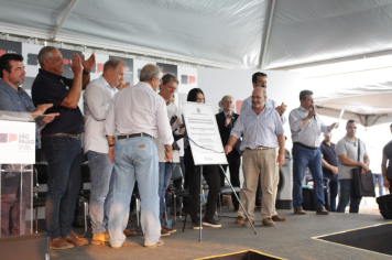 Foto - Inauguração Barragem Prefeito Plínio Paganini