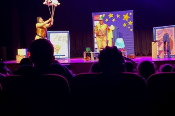 Foto - Alunos da Rede Municipal participam do Projeto A Hora do Conto em Todos os Cantos