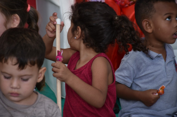 Foto - Festa de Natal dos alunos do CEI José Luiz Amat