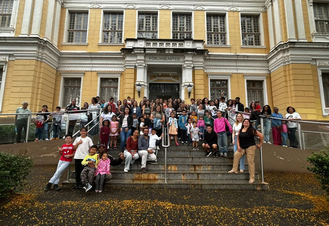 Famílias dos alunos participam de manhã cultural