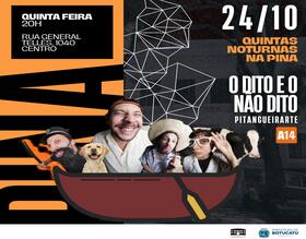 Quintas Noturnas na Pinacoteca apresenta o espetáculo O Dito e o Não Dito