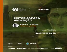 Cultura promove Oficina Pontos MIS: Histórias para Animação neste sábado, 14