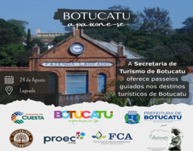 Passeio guiado na Fazenda Lageado será neste domingo, 24