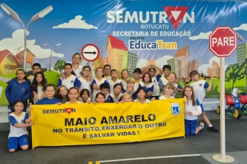 Projeto EducaTran intensifica ações do Maio Amarelo