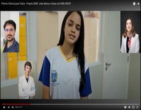 EMEF João Maria e UNIPEX-FMB concluem projeto de saúde mental que concorre ao Prêmio Ciência para Todos