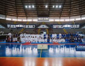 Mais de 150 crianças participam da Copa dos Campeões de Jiu Jitsu
