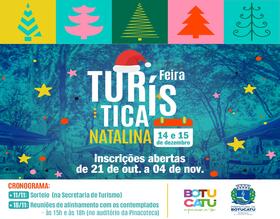 Secretaria Adjunta de Turismo abre inscrições para Feira Turística Natalina