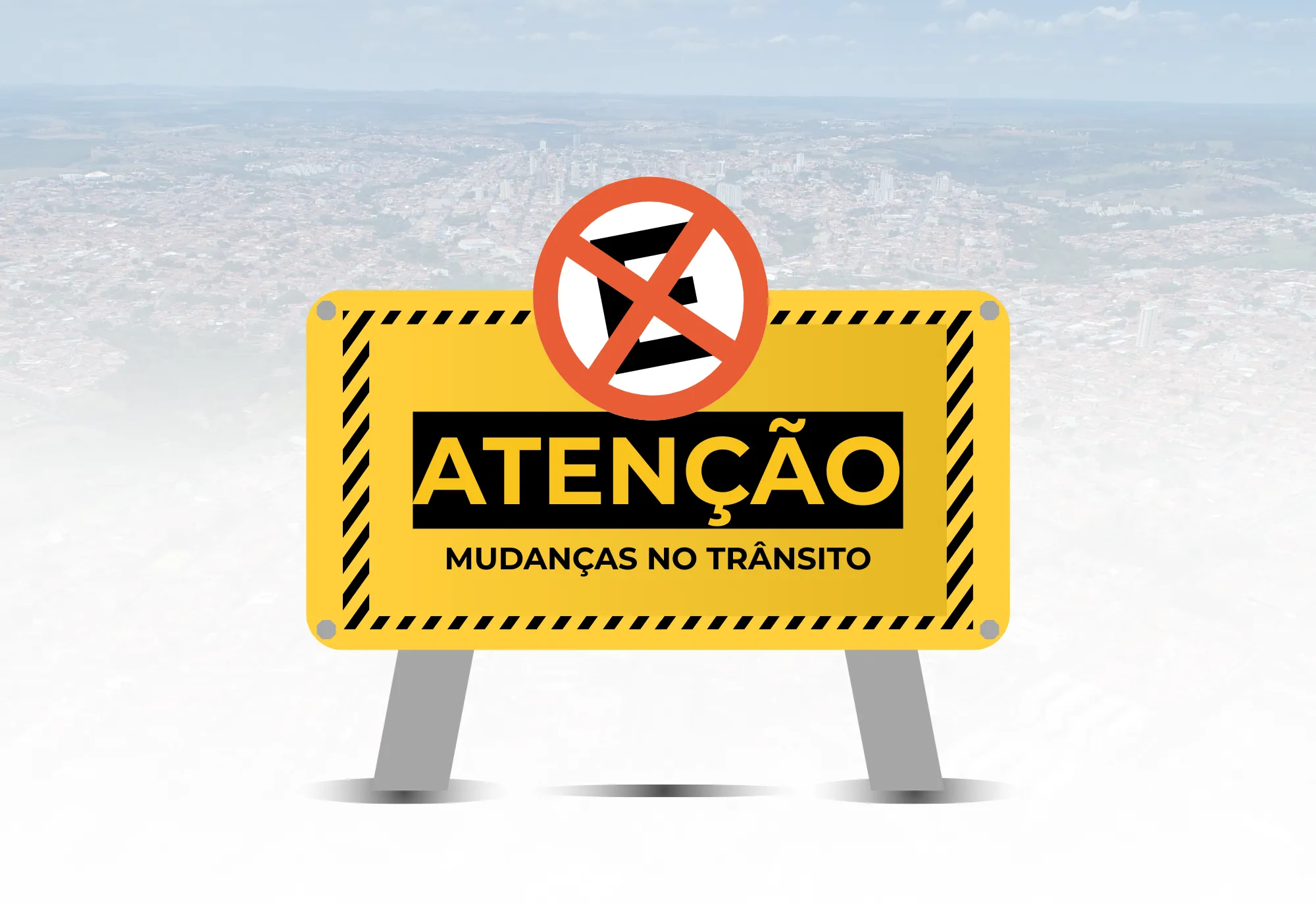 Vital Brasil e Costa Leite terão teste de proibição de estacionamento para melhorar o fluxo a partir do dia 23