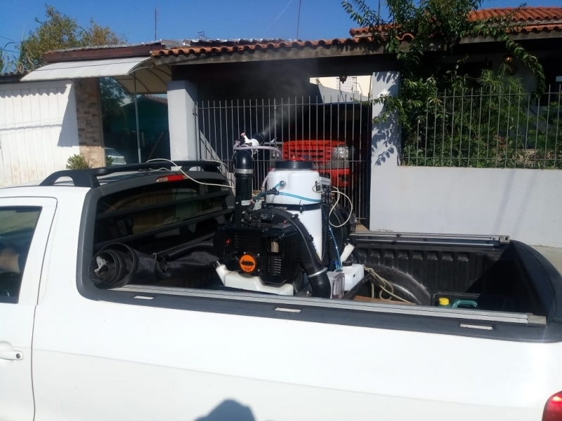 Vigilância Ambiental em Saúde divulga a nebulização de 03 a 07 de abril