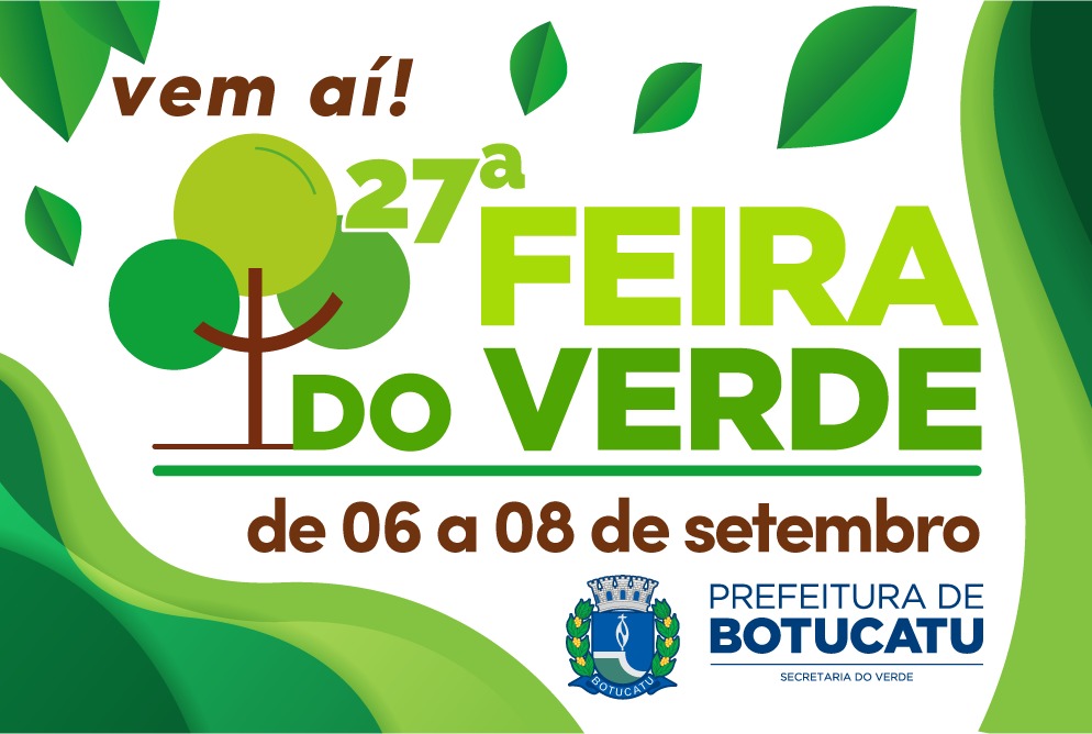 Feira do Verde 2024 abrirá inscrições para expositores