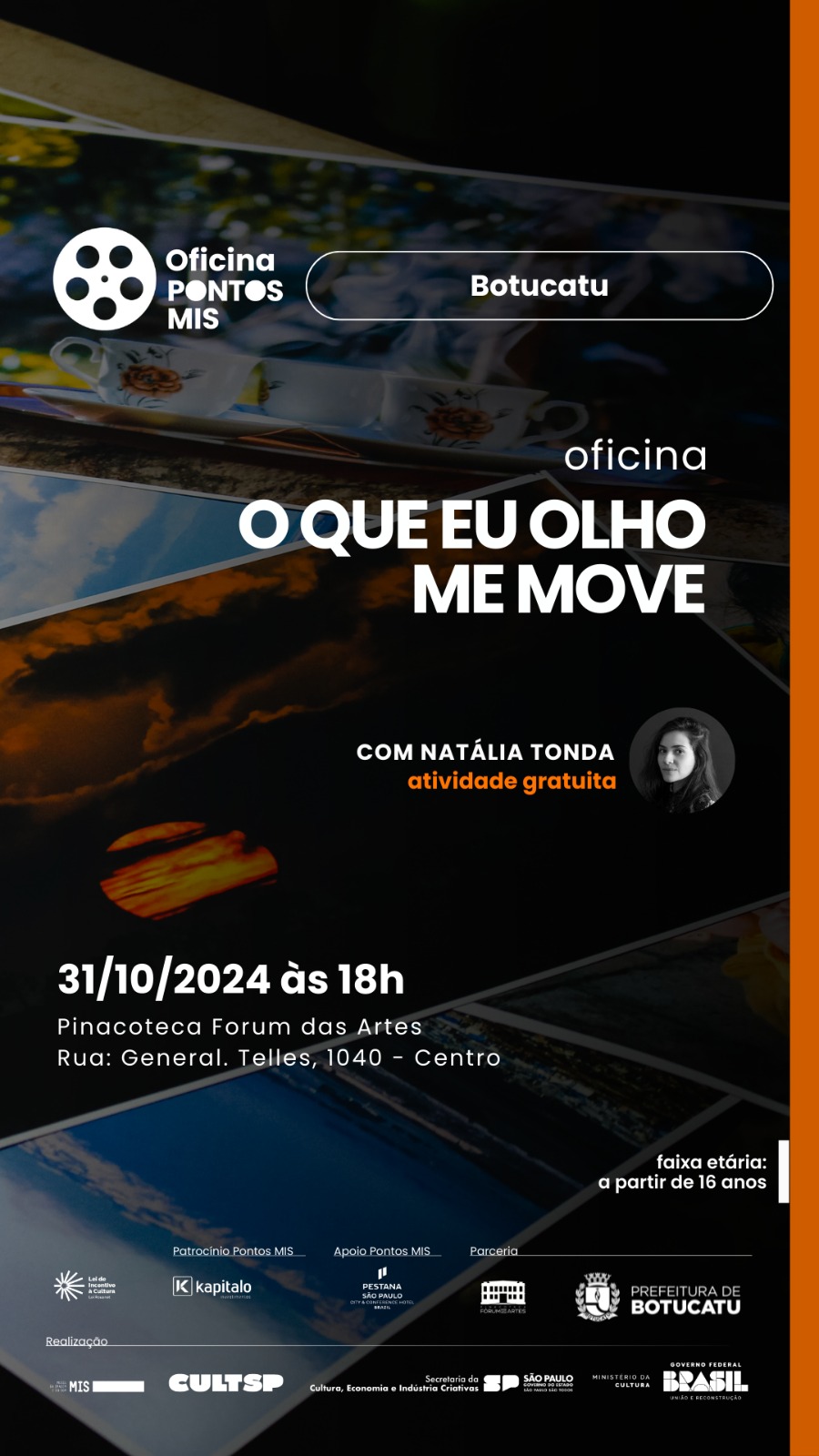 Secretaria de Cultura realiza Oficina Pontos MIS: Fotografia como memória e afeto