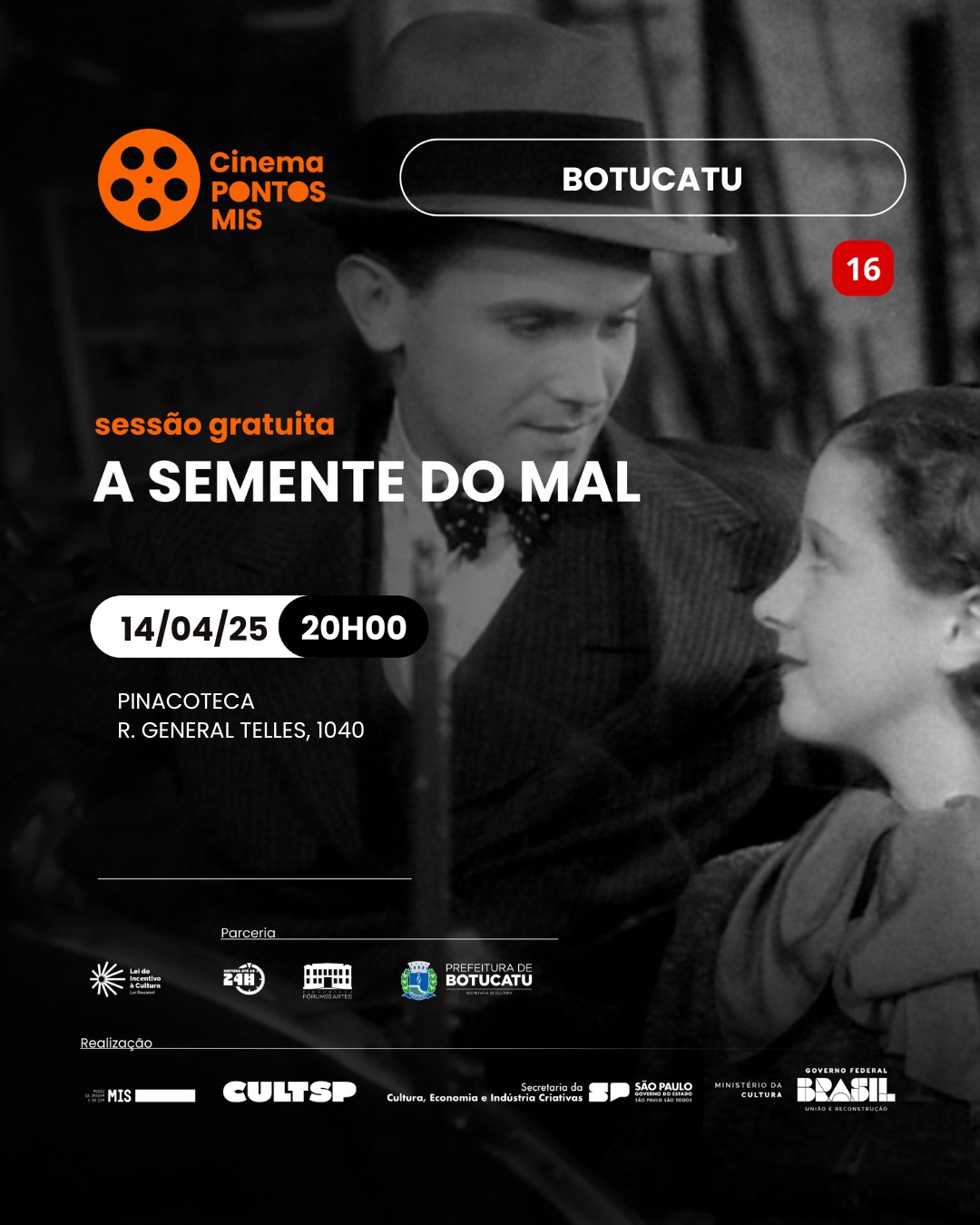 Cultura encerra Projeto Cultura até às 24h com edição especial no dia 14 de abril