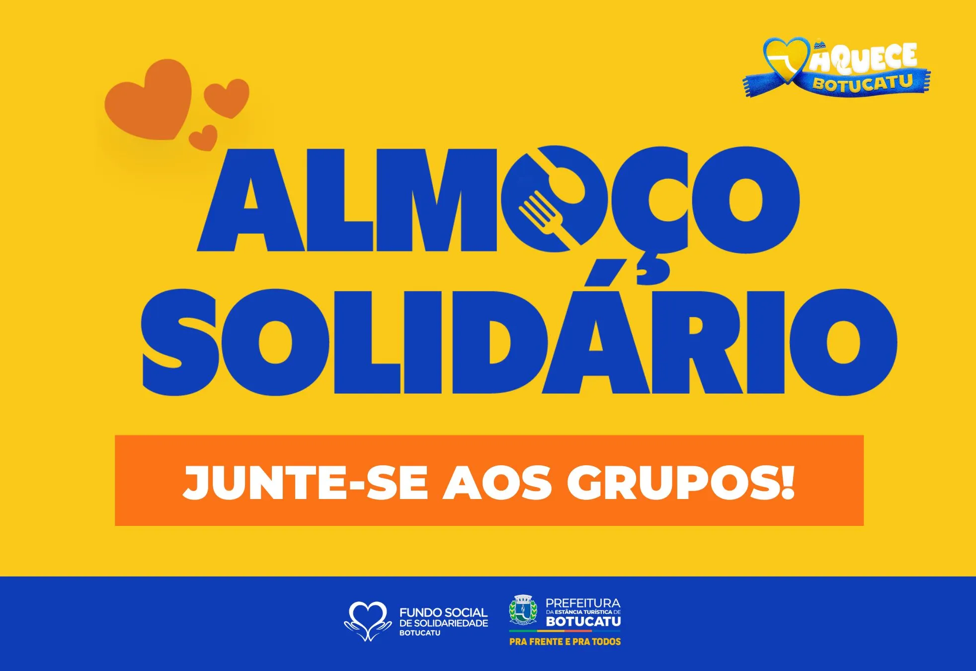 Almoço Solidário: faça da sua paixão um ato de solidariedade!