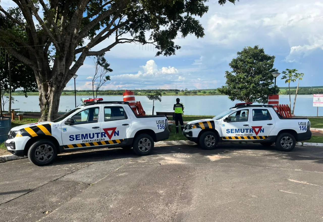 Agentes de trânsito  reforçam acompanhamento viário no Balneário do Rio Bonito