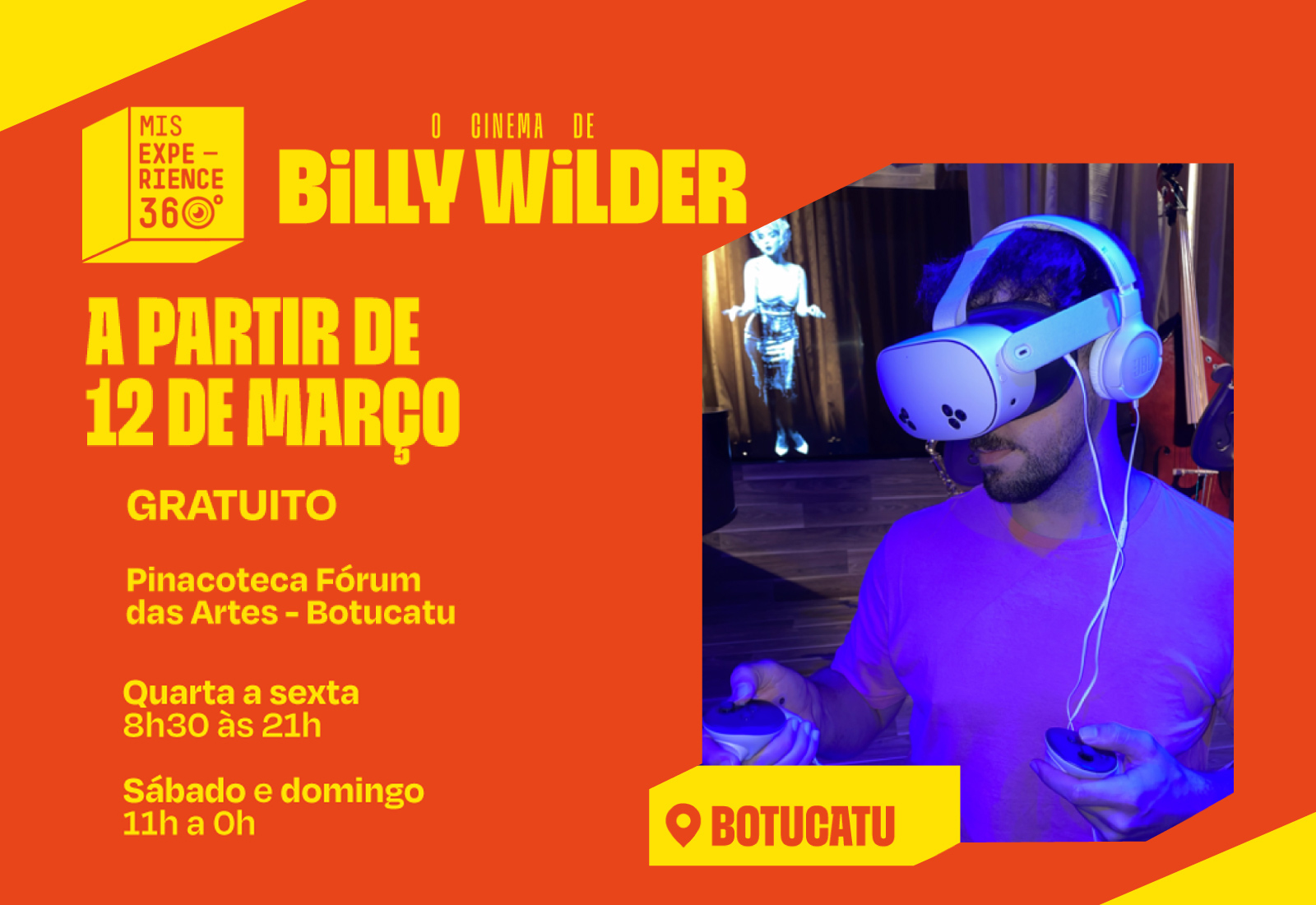 MIS Experience 360º traz a Botucatu uma exposição com realidade virtual