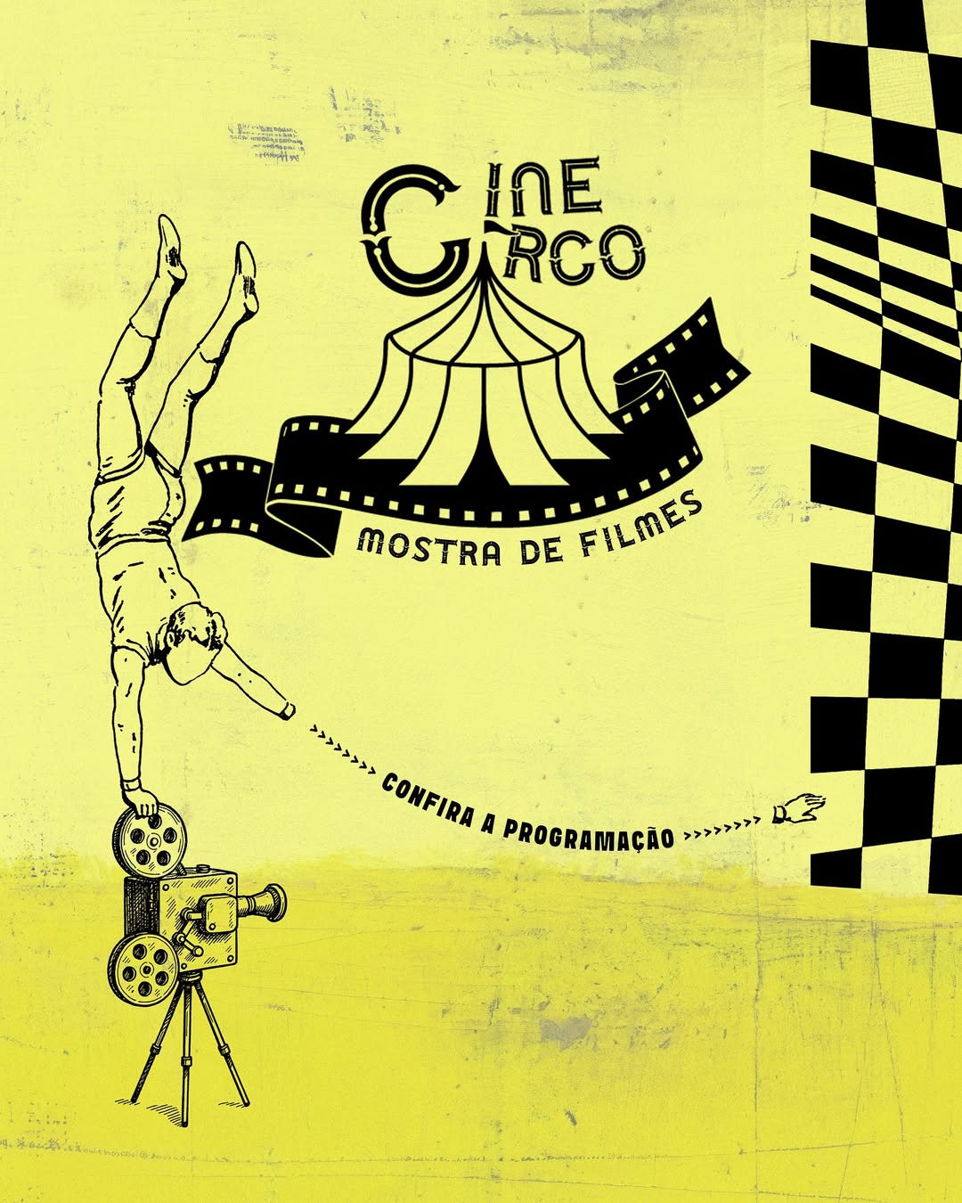 Confira a programação do Cine Circo no mês de maio