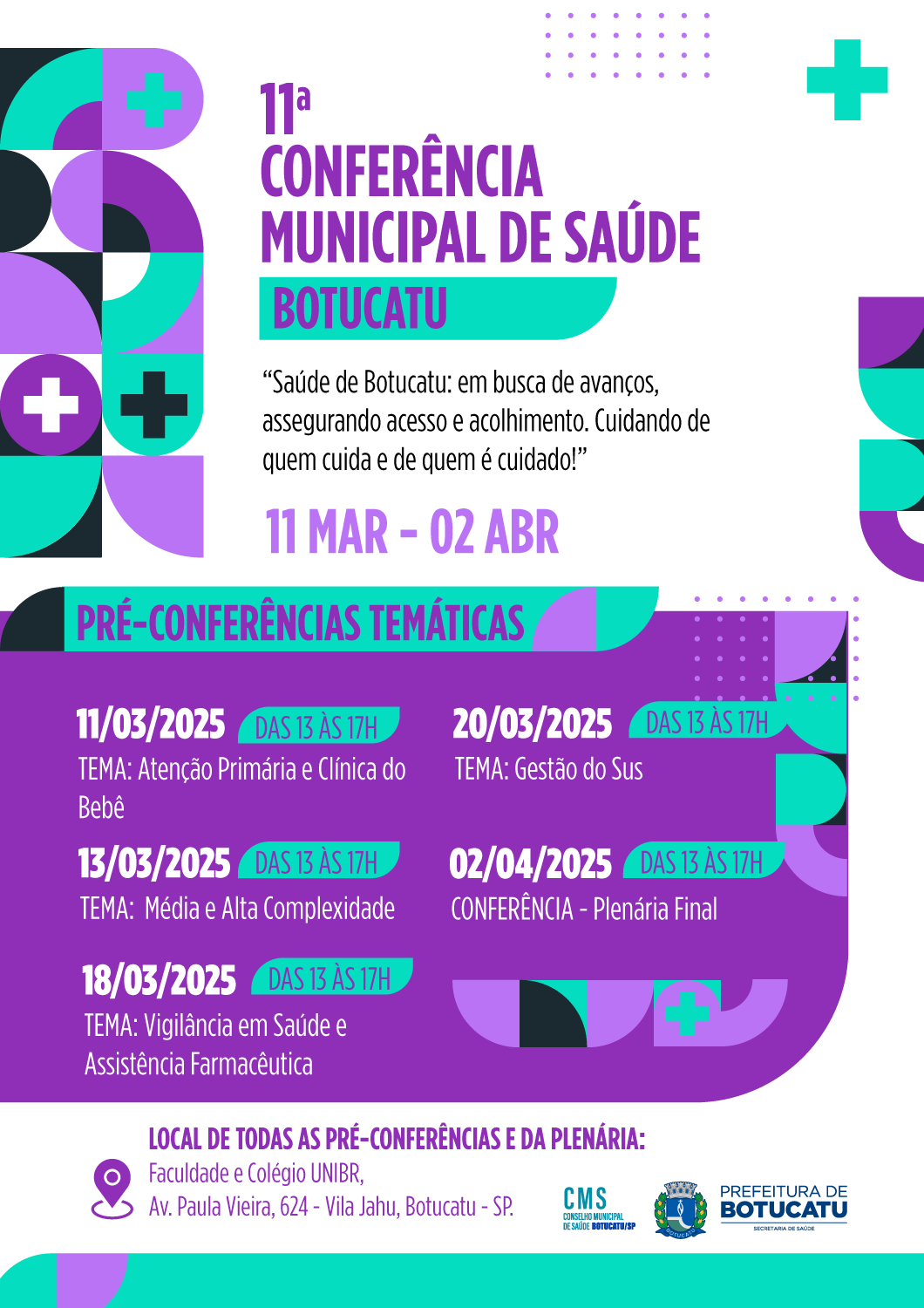 Botucatu realiza 11ª Conferência Municipal de Saúde